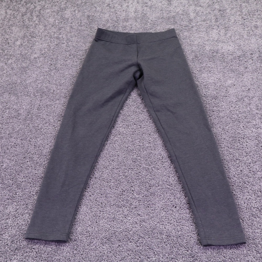 Aeropostale Leggings Womens Small Gray Cotton Blend Fleece Lined Casual